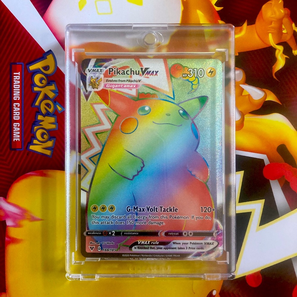 PIKACHU rainbow VMAX